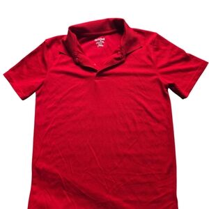 Cat & Jack Vibrant Red Polo Shirt